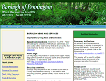 Tablet Screenshot of penningtonboro.org